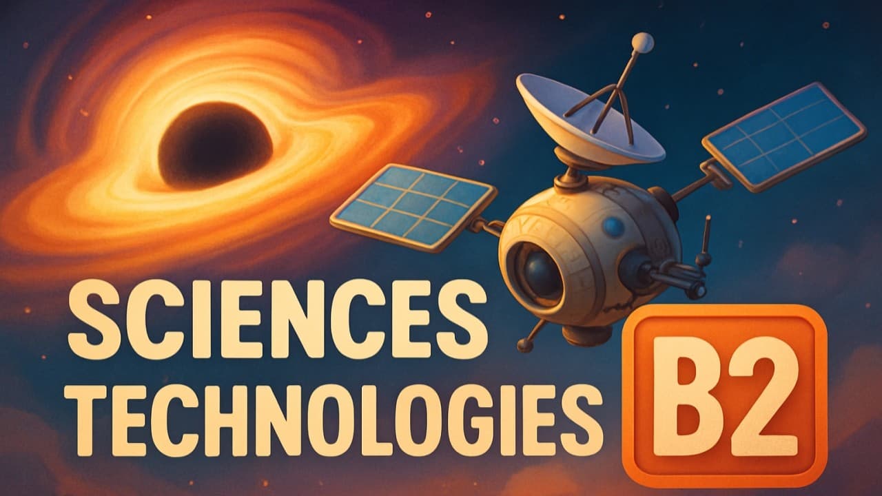 Vocabulaire B2 : 15 mots de Science et Technologie pour parler comme un Expert 🔬