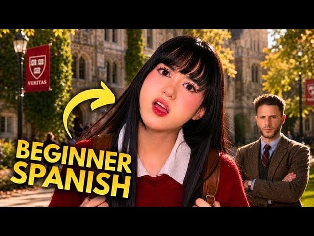 Beginner Spanish Story: "Clueless at Harvard”