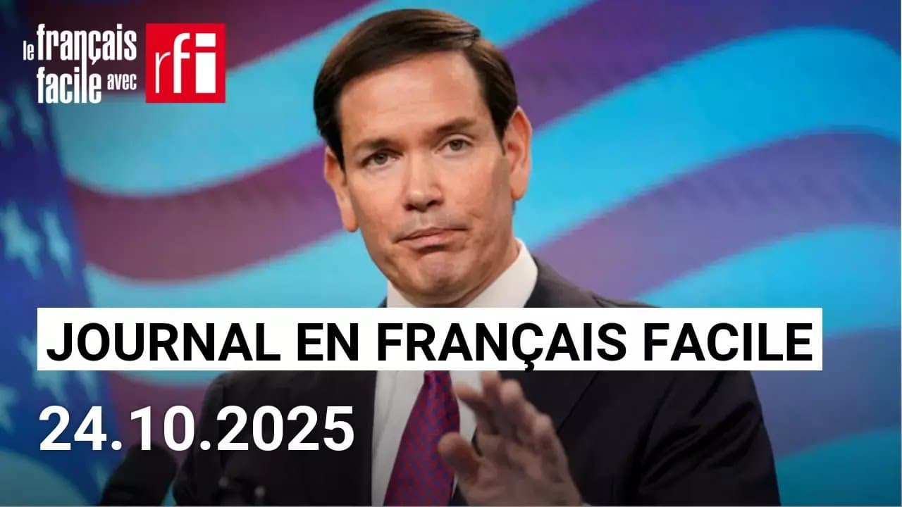 Gaza : Marco Rubio défend le cessez-le-feu | Journal • Français Facile - RFI