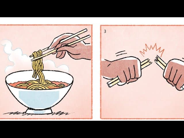 [CC] Chopsticks 筷子 - Comprehensible Input Mandarin Picture Talk