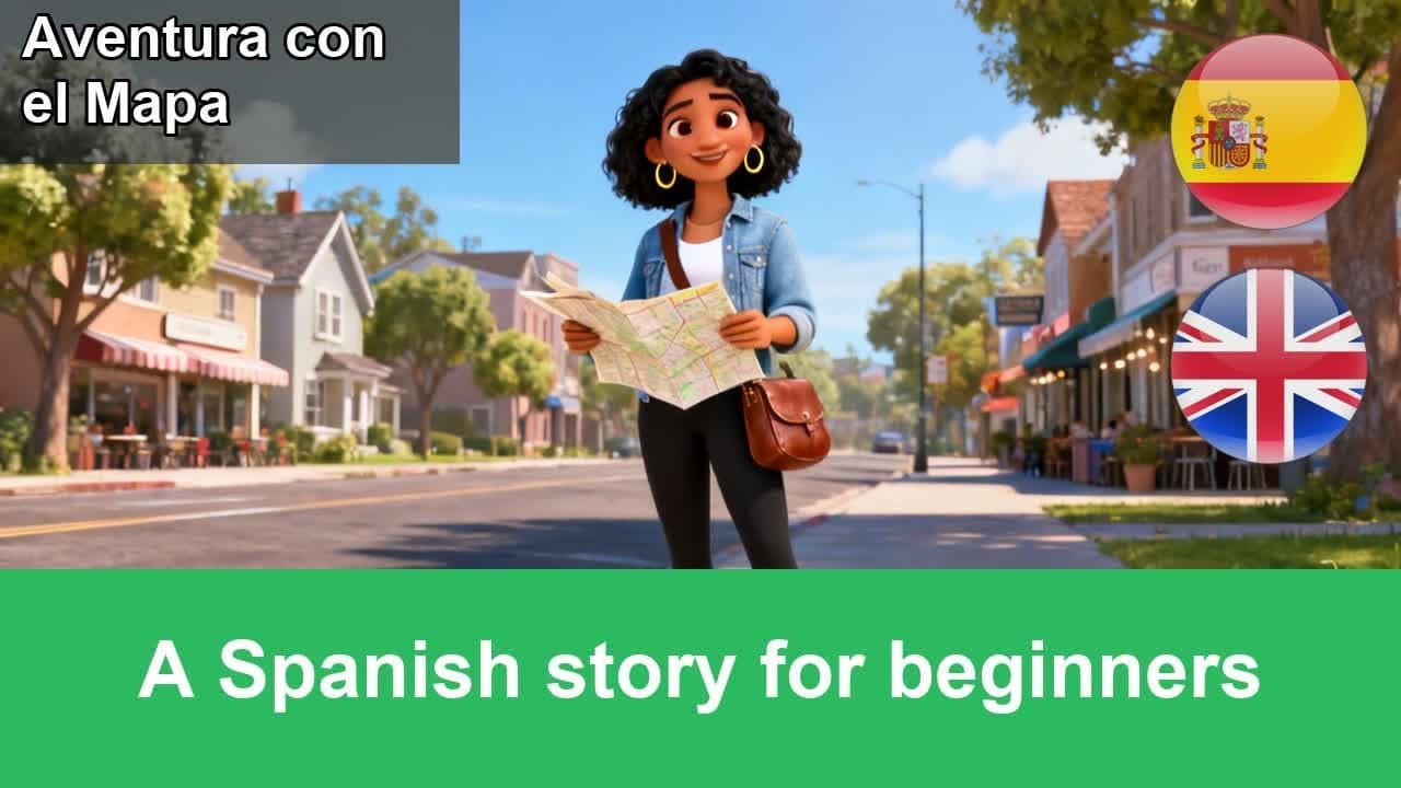 Spanish Story: Sofia Explores Her New Neighborhood | Listening Practice A1-A2