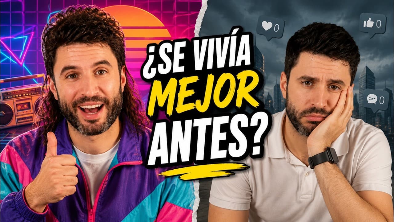 ¿Se vivía mejor antes? La nostalgia colectiva por el pasado| Español intermedio con vocabulario real