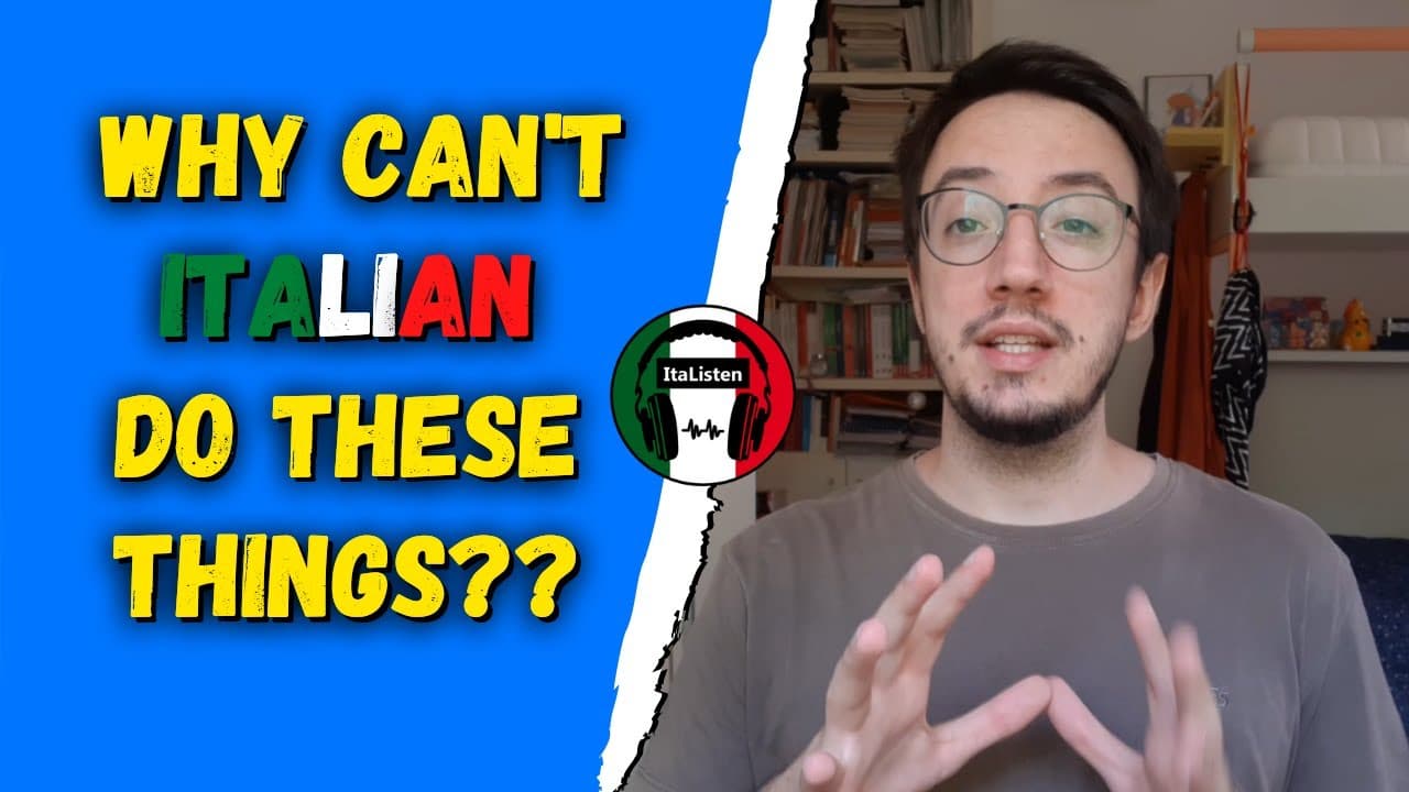 Caratteristiche che MANCANO in ITALIANO (ma esistono in altre lingue) [sub IT/EN]