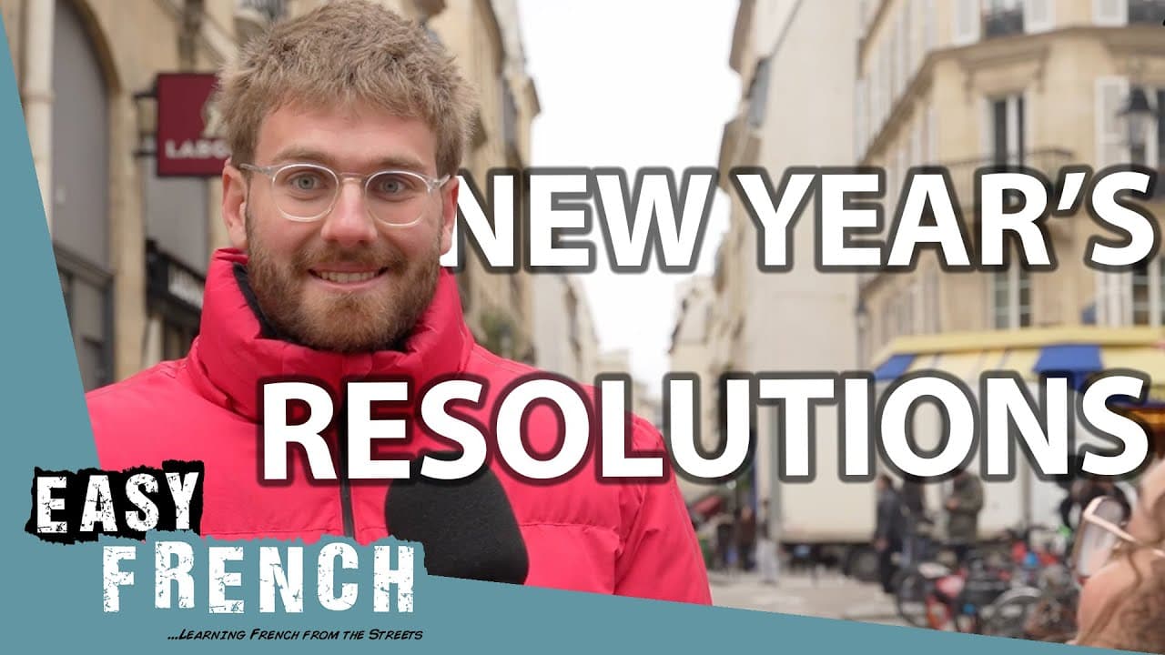 What Are French People’s New Year’s Resolutions for 2026? | Easy French 250
