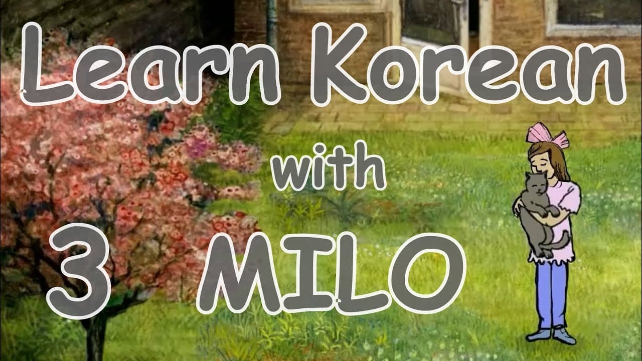 Learn Korean with games - [Milo and the Magpies] ep3