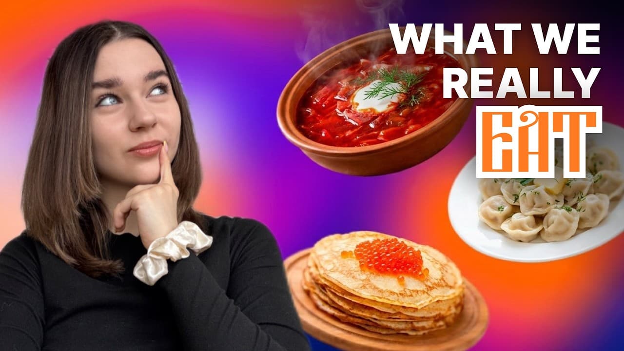 Russian Food Tier List Challenge | Ranking Russian Food