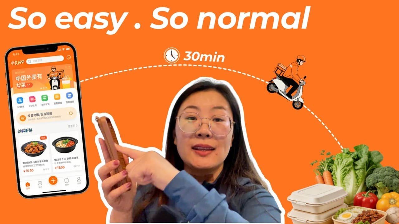 Delivery is part of daily life in China | Super Beginner | Comprehensible Input