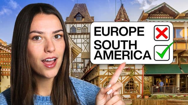 Can You Guess If This Is Europe or South America?