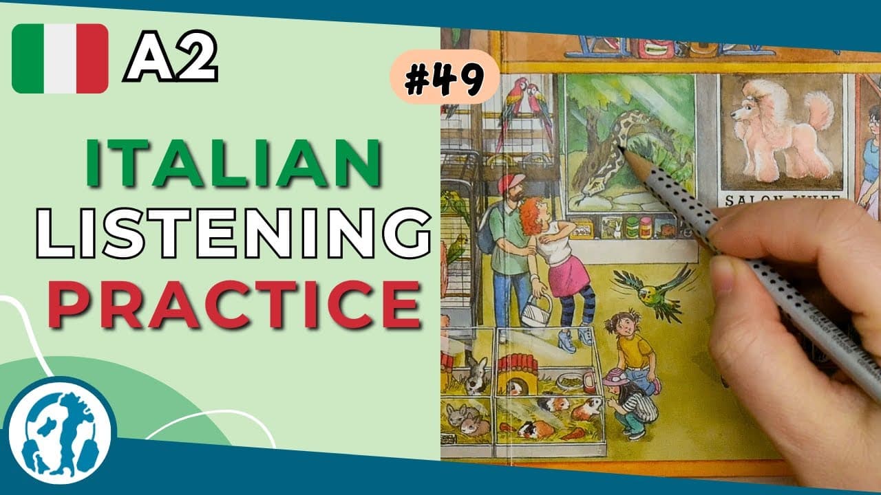 🖼️  #49 | Pet shop (Italian A2)