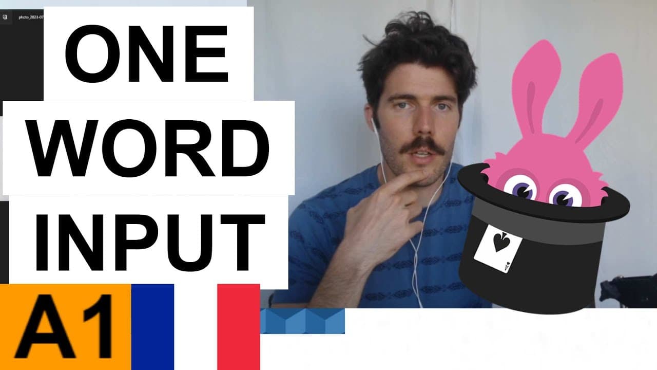 hors de ⤴️ - ONE WORD INPUT #31