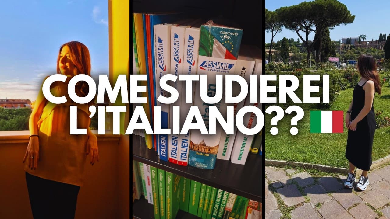 Come studierei italiano? Consigli di una madrelingua [with subtitles]