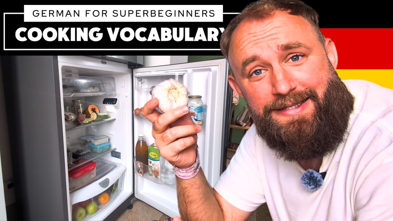 Learn German Cooking Vocabulary | Super Beginner German Explained