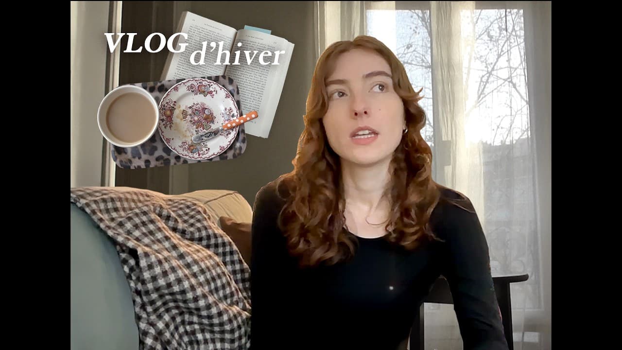 des jours d'hiver à dessiner ma bd et parler de choses que j'aime