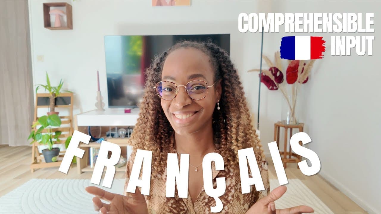 Learn French naturally with this method | FRENCH Comprehensible Input