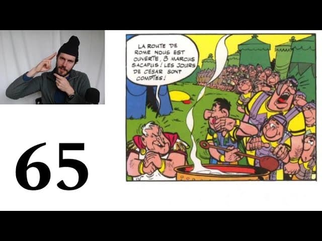Learn French with ASTERIX #65