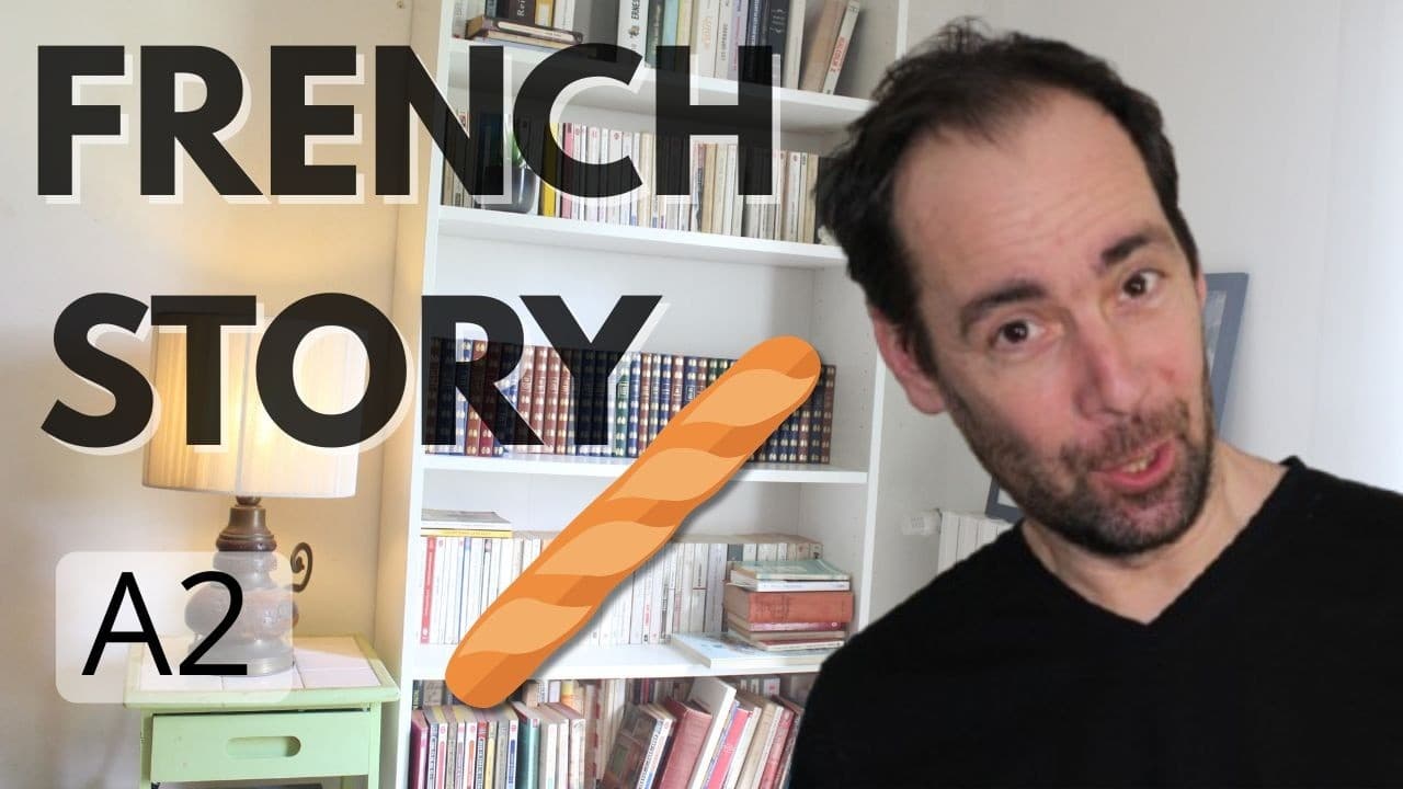Slow French Story (A2)| French Listening Practice