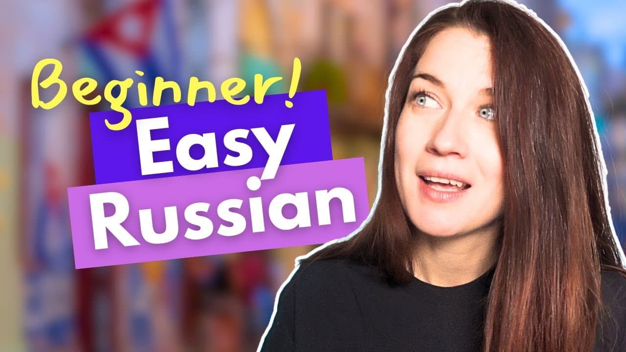 Learn Russian with This Video - Easy & Slow Beginner Level Russian