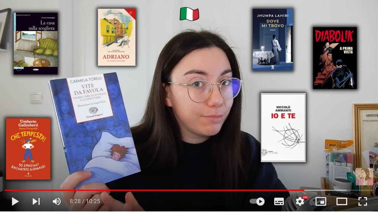 7 libri in italiano per studenti di livello elementare e pre-intermedio (Sub)