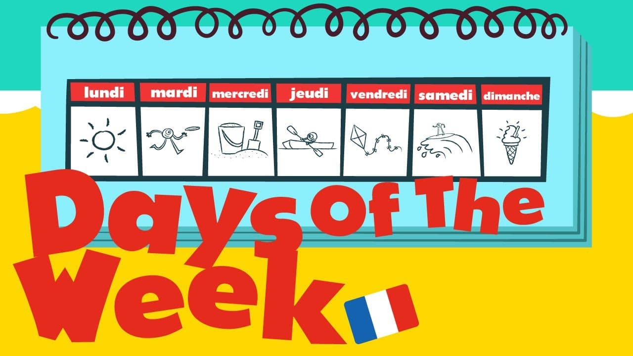 Days of the Week in French: Les Jours de la Semaine 📅 | Blabber Beasts