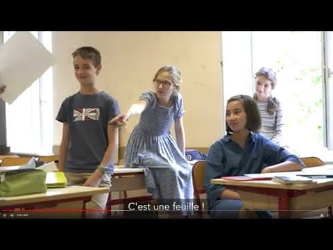Les enfants parlent français - Episode 2  : A l'école ! C'est la rentrée ! - Dialogues faciles