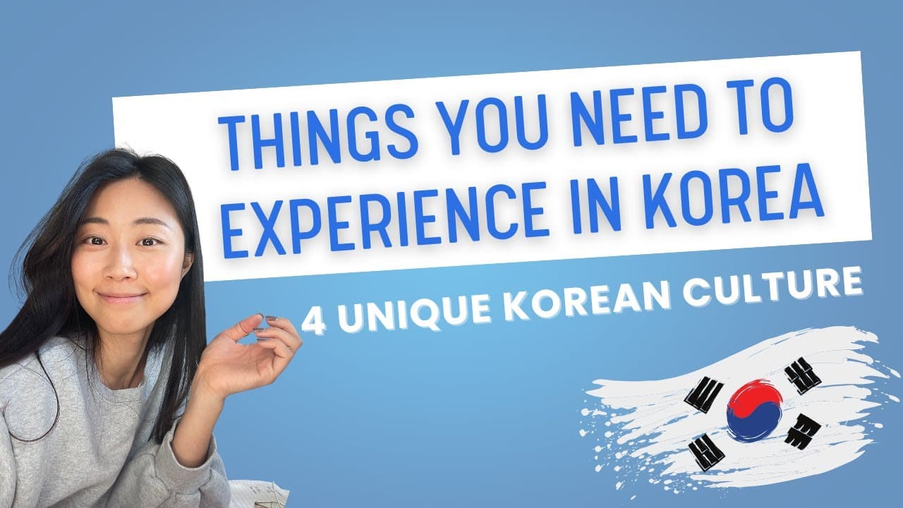 4 Things you should experience in Korea || My Easy Korean Podcast