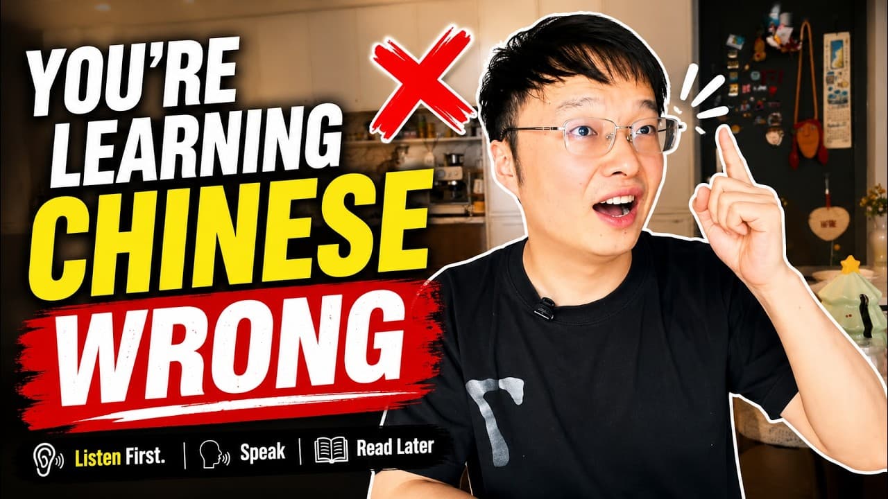 The Biggest Mistake Every Chinese Learner Makes