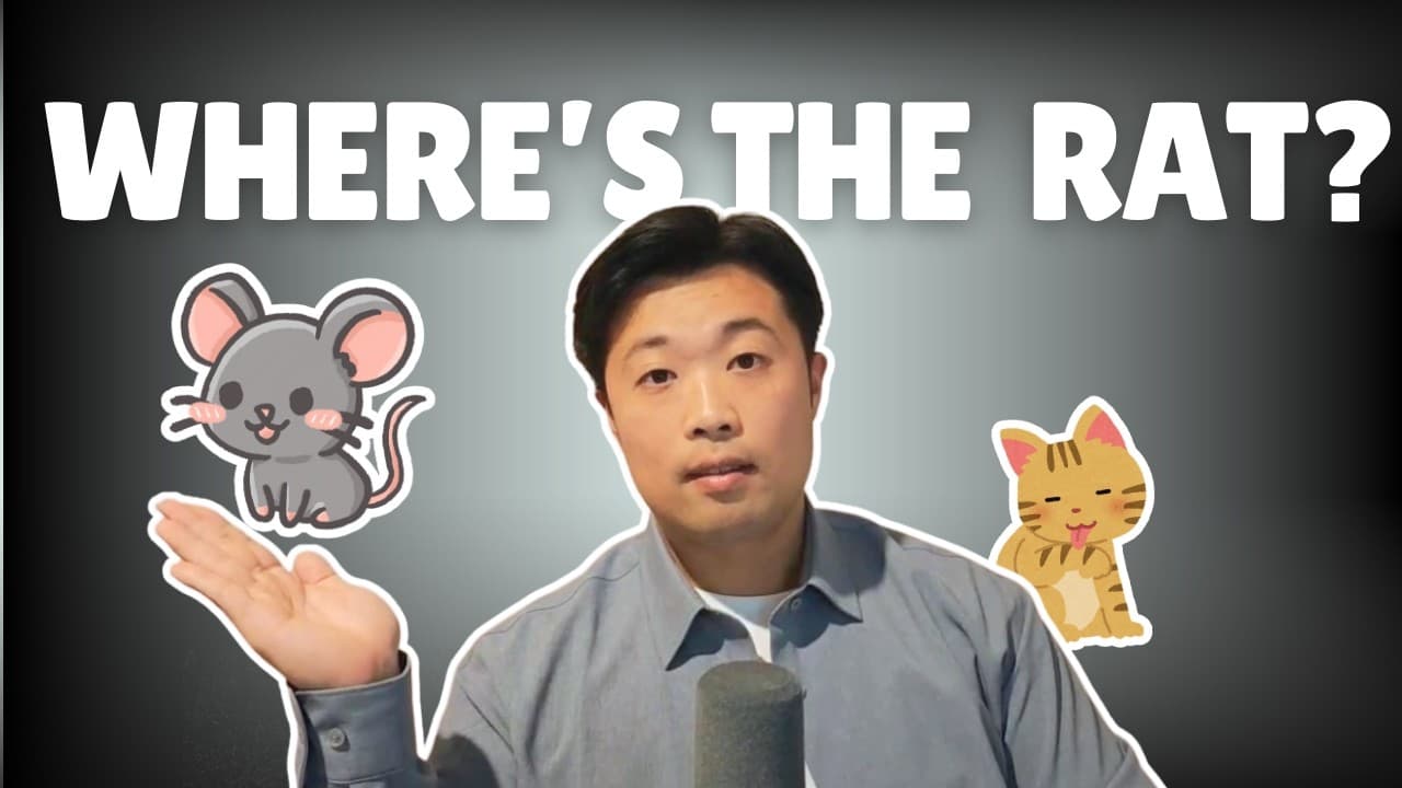 Where's the Rat? | Korean Comprehensible Input for Absolute Beginner