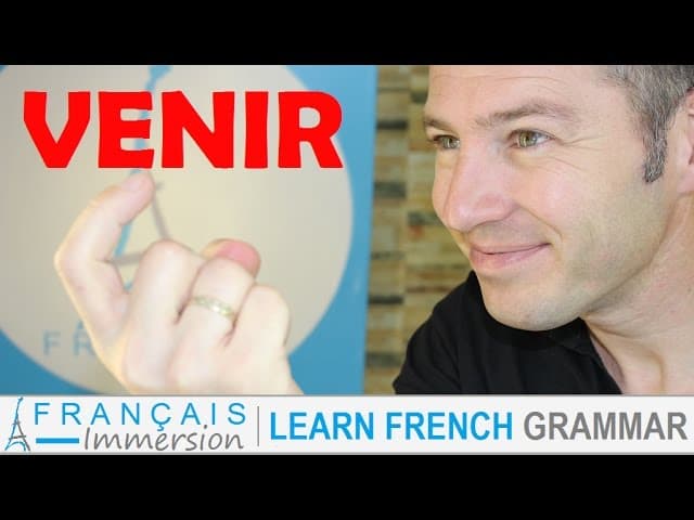 VENIR Conjugation & Meaning (to come) present tense + FUN! (Learn French Verbs with Fun)