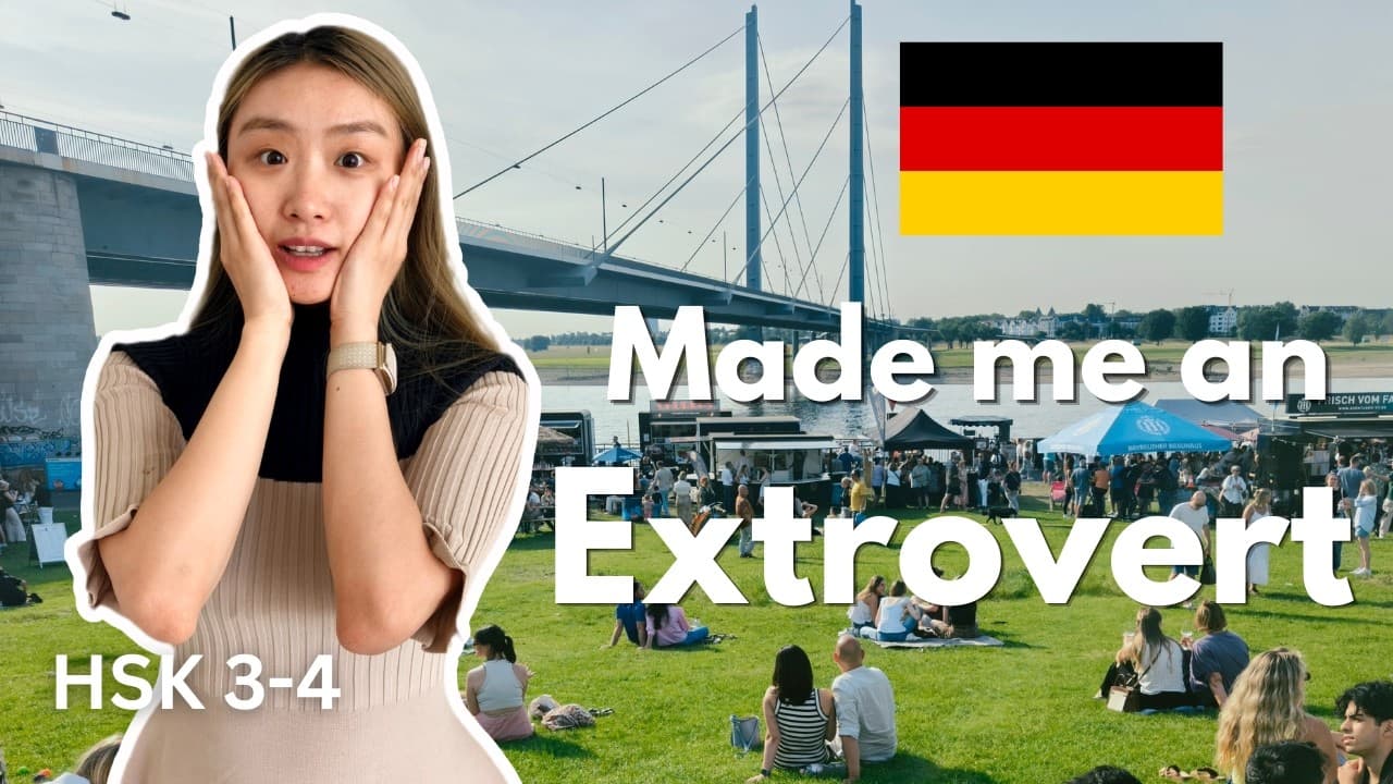 How I became an extrovert after moving to Germany (Chinese Listening)