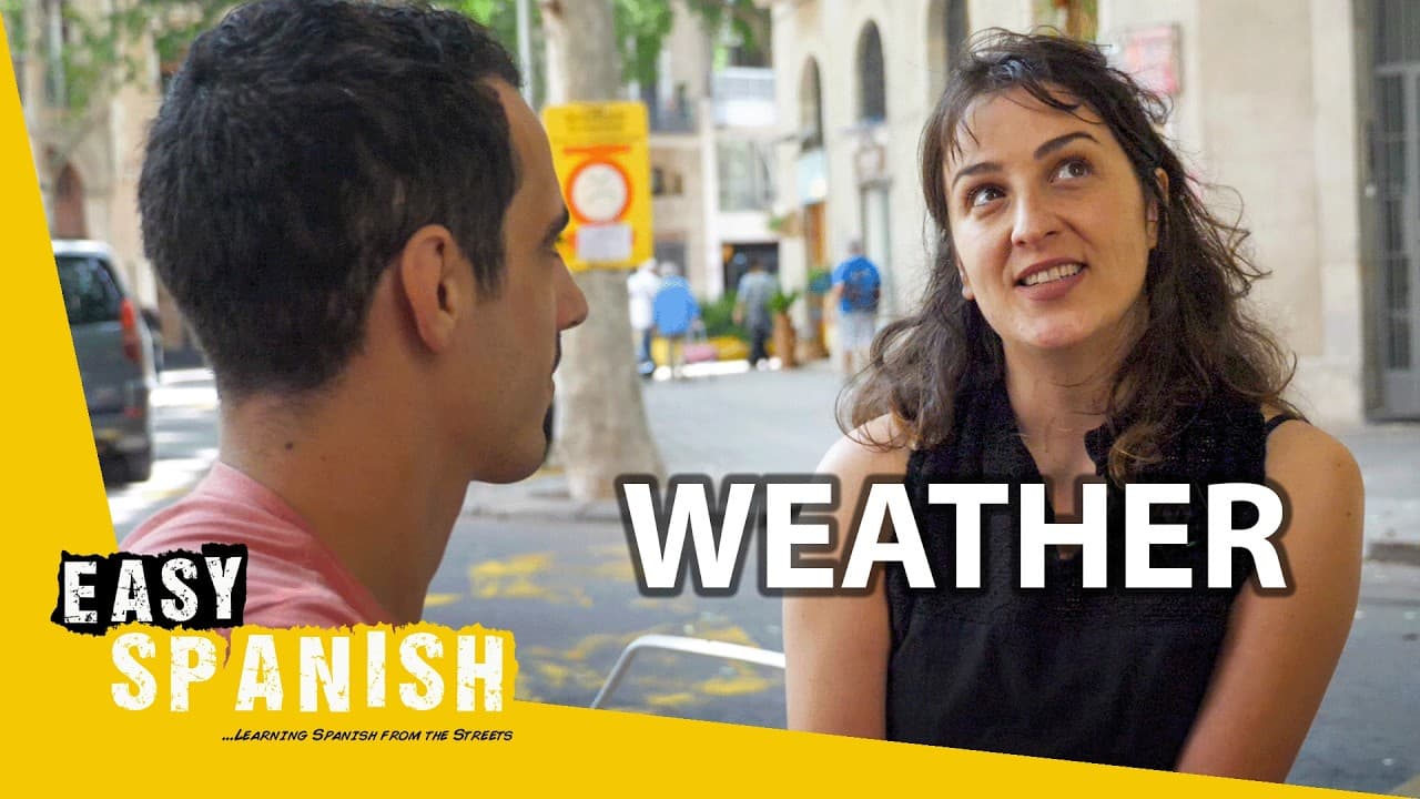Slow Spanish Conversation about Weather | Super Easy Spanish 126