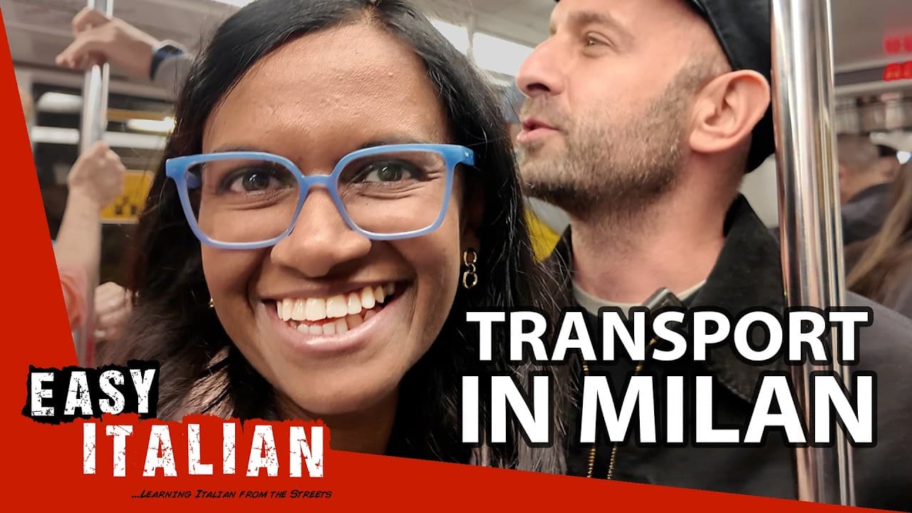 How to Commute in Milan: Bike, Subway, Bus | Super Easy Italian 75