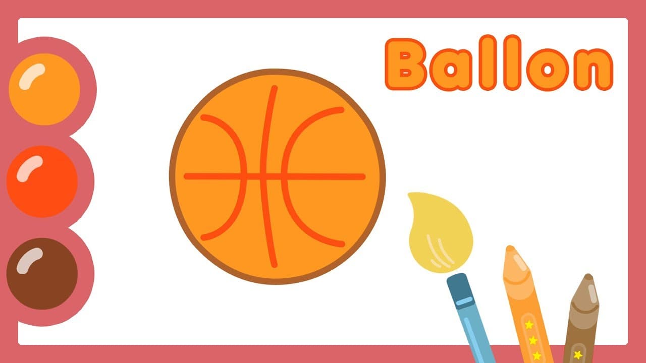 Comment dessiner un ballon ? 🎨 🏀 Apprendre à dessiner avec les jumeaux Paprika  ! 😻