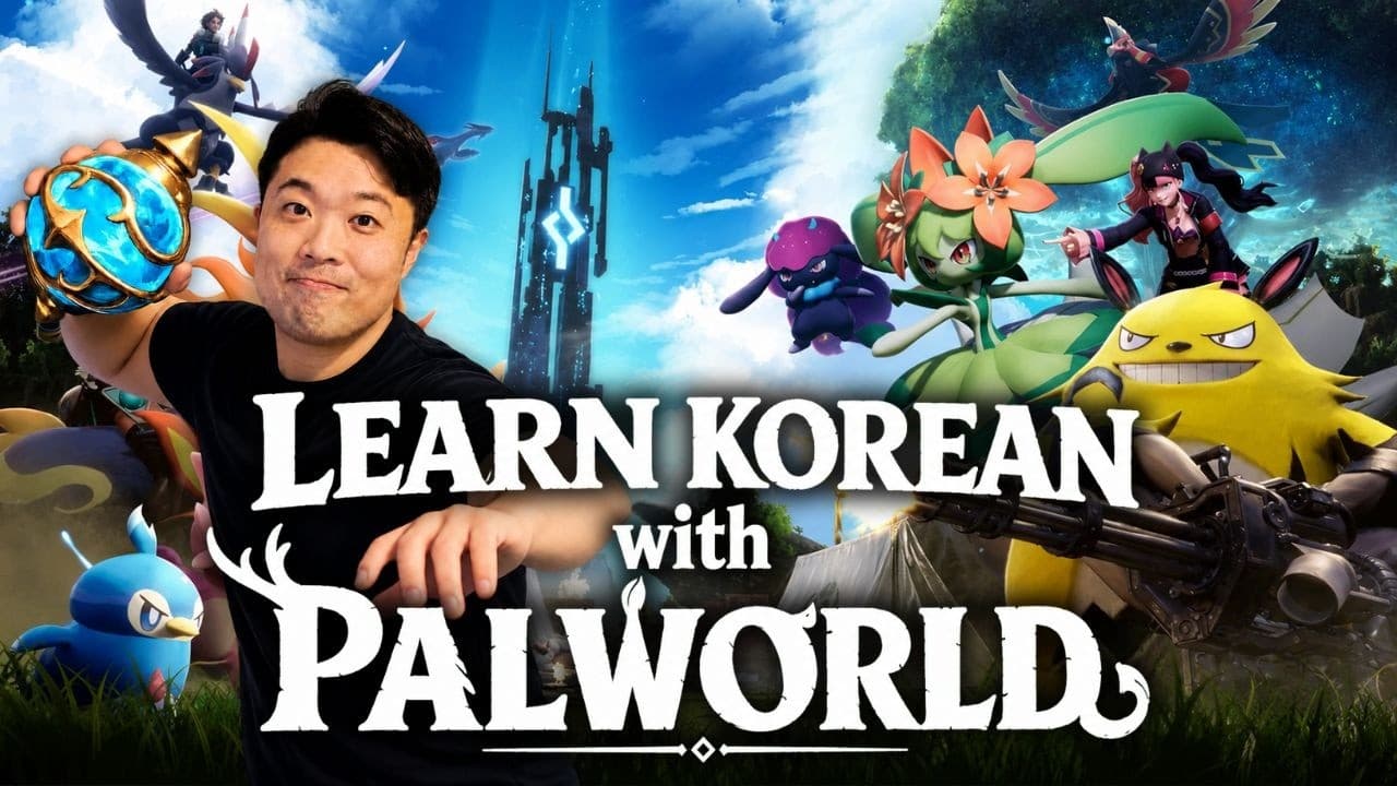 Learn Korean with Palworld | Intermediate Korean Comprehensible Input