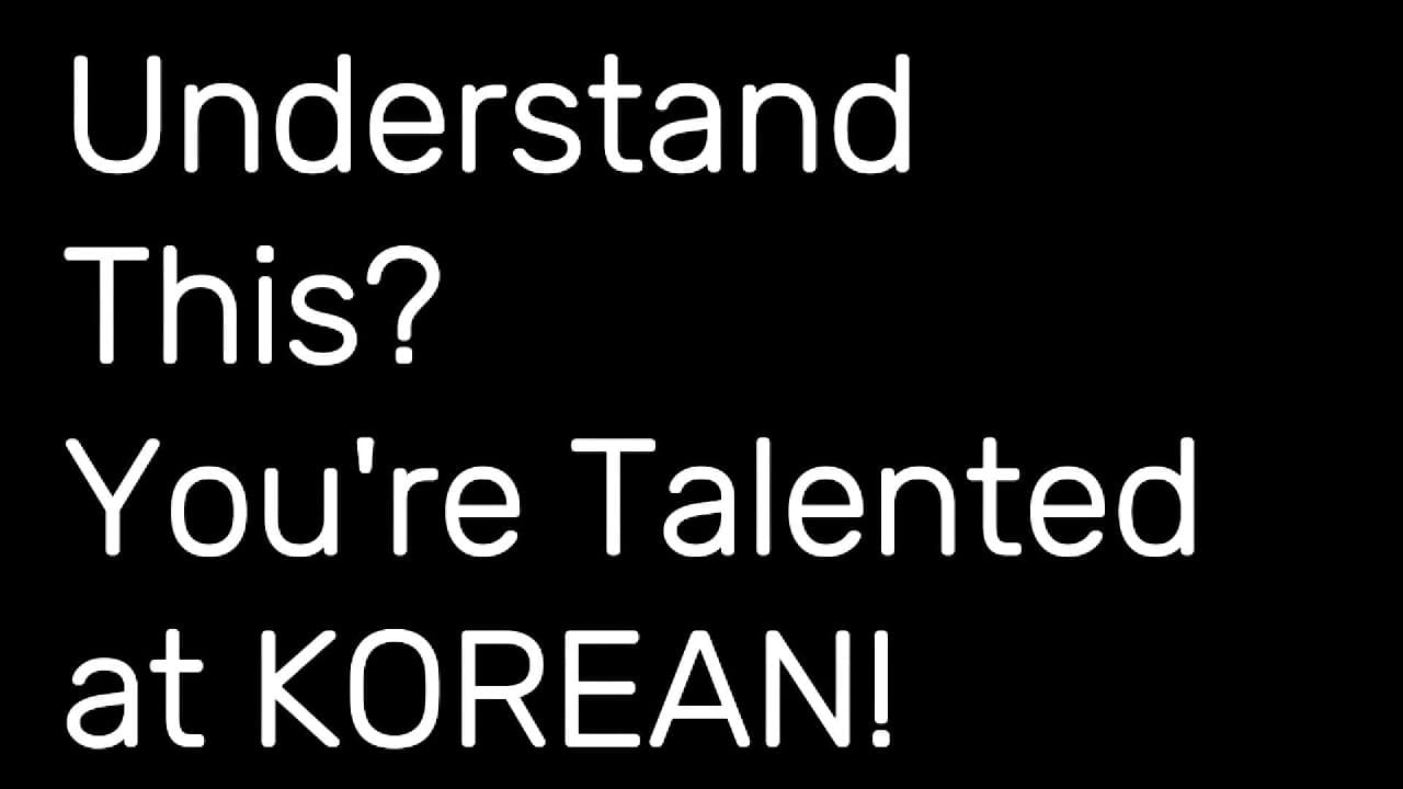 Very easy Korean. Learn like a baby! comprehensible input Korean -super duper beginner