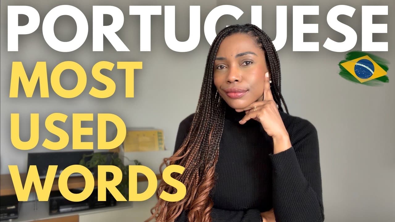 50 Most Common Words in Brazilian Portuguese | Learn Brazilianese
