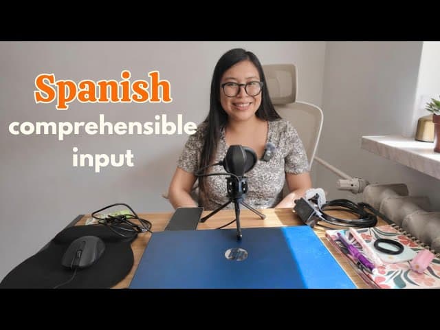What is on my desk? | Learn Spanish Vocabulary 