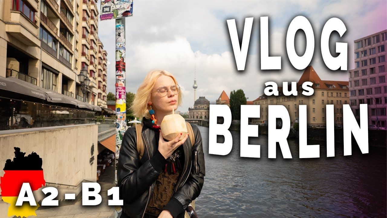 Real-Life Vlog in German (deutsche Untertitel) / Intermediate German Comprehensible Input