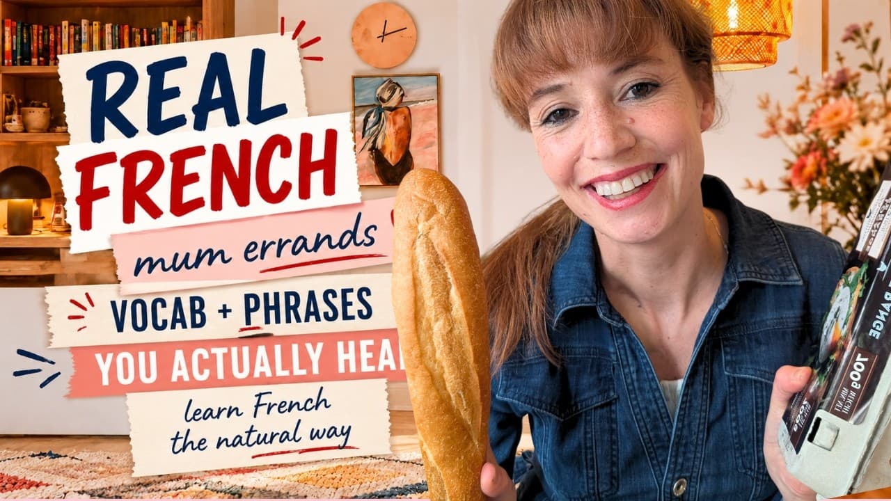 French Mum Errands | Learn Real Everyday French Naturally