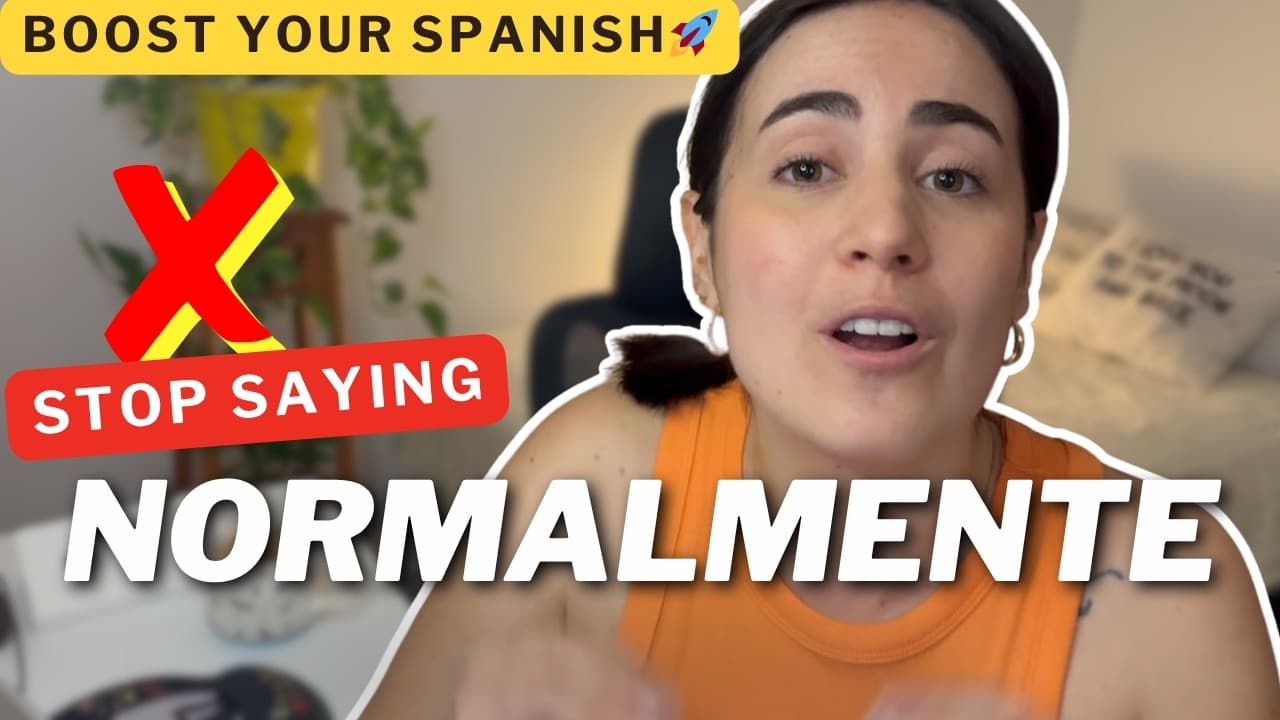 The One Verb that Levels Up Your Spanish Instantly 🚀 Spanish Speaking Lesson 💬