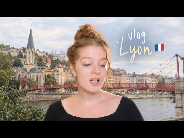 A Day in Lyon (B2) 🇫🇷 | Exploring the City (useful vocabulary)