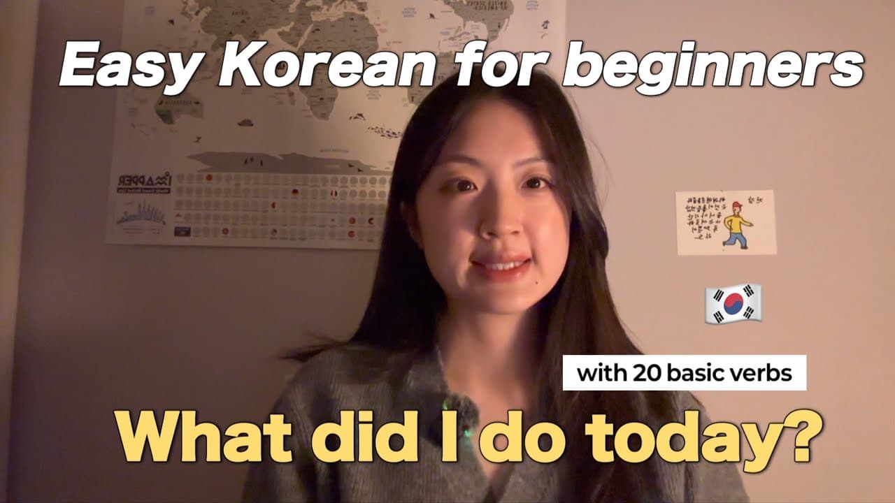 Learn Korean with Easy Listening | Beginner Lesson