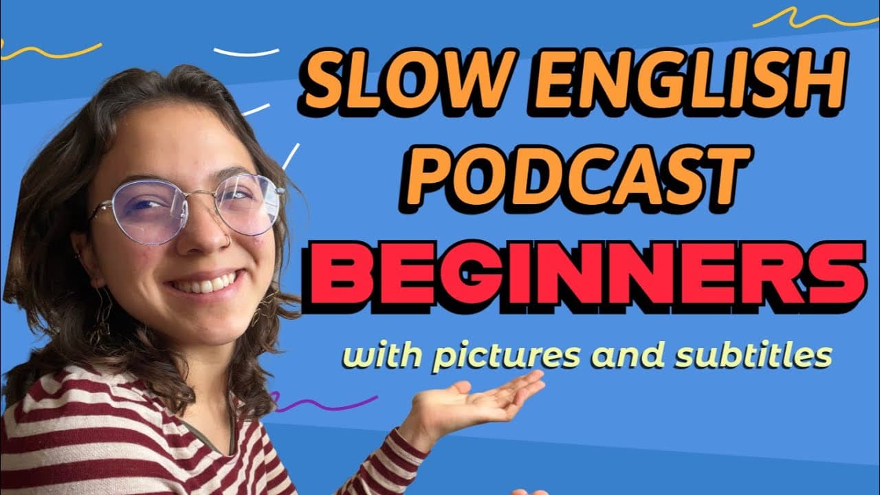 SLOW English Podcast for Beginners! -- talking about 👉friends
