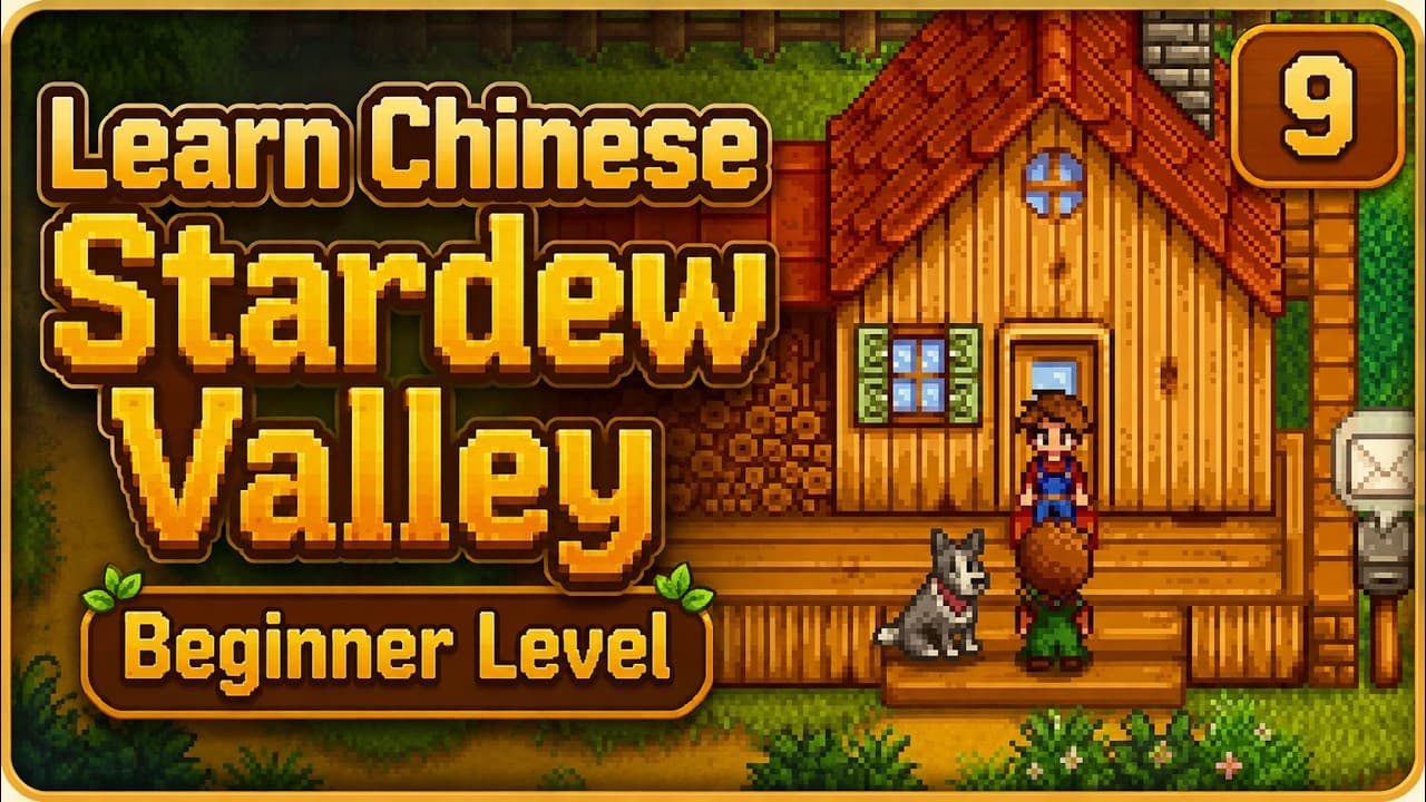 I Named My Stardew Valley Dog “Gou Debai” 😂 | Busy Day on Hou Li Xie Farm