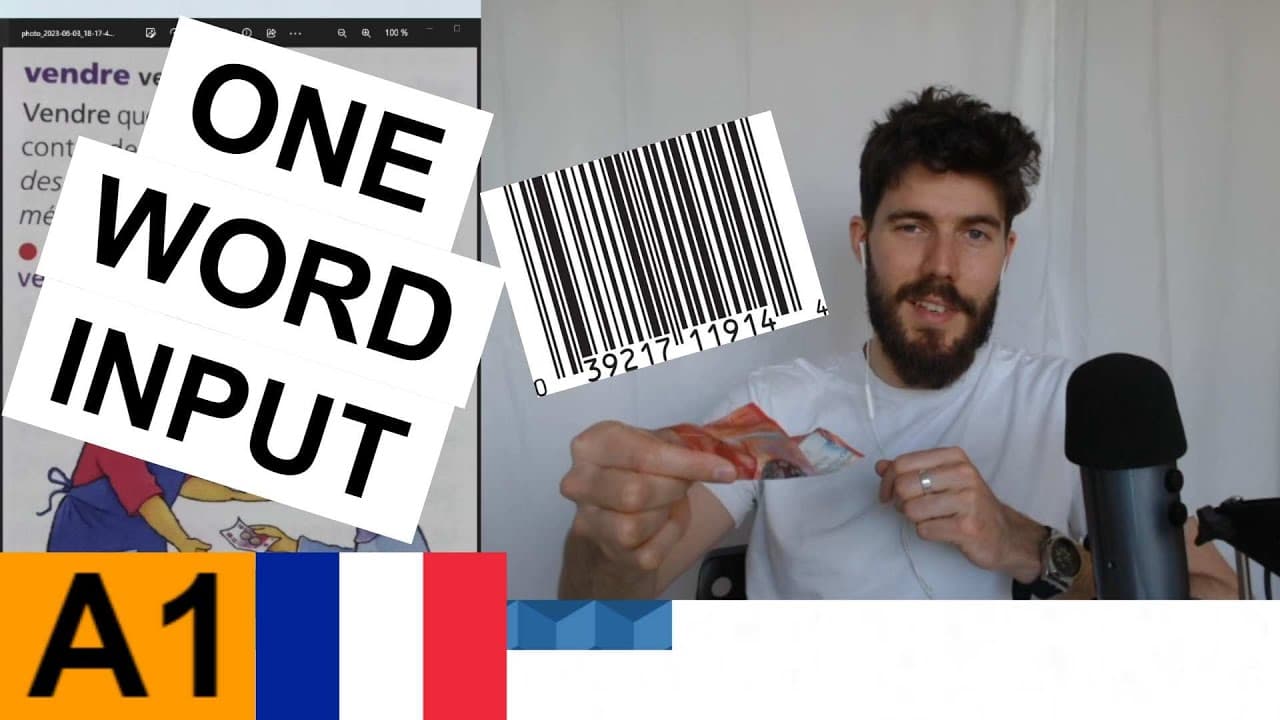 vendre  💹- ONE WORD INPUT #22