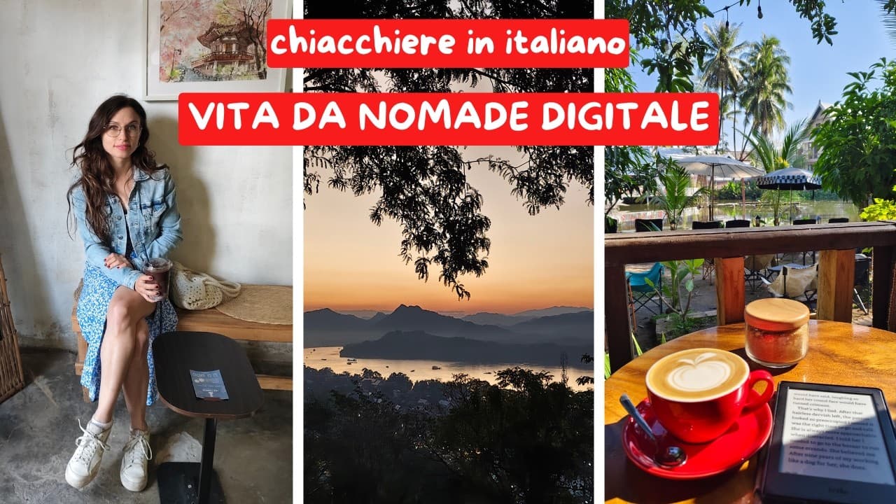 Impara l’italiano con un vlog | Vita da nomade digitale in Laos 🇱🇦