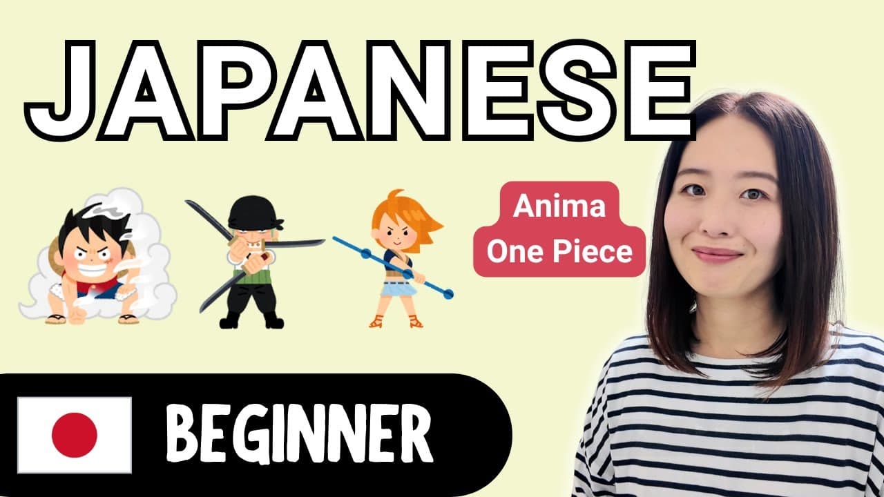 One Piece | Beginner Japanese Comprehensible Input