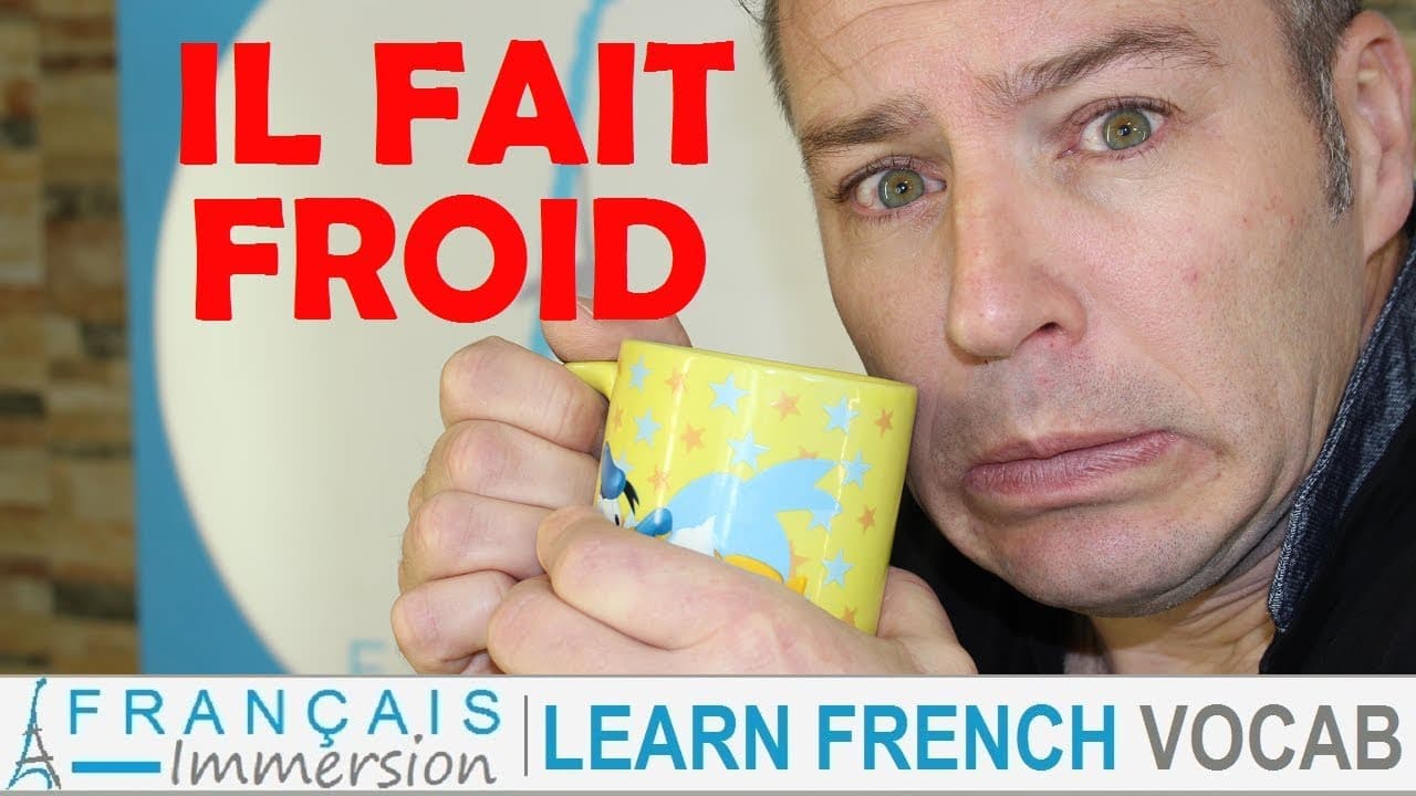 HOW TO SAY IT'S COLD IN FRENCH | 7 Ways to Say "Il fait froid"!