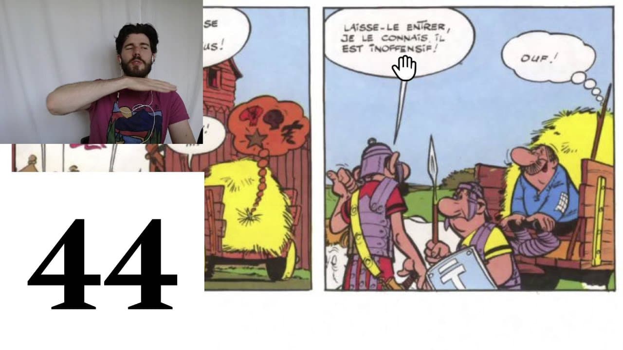 Learn French with ASTERIX #44