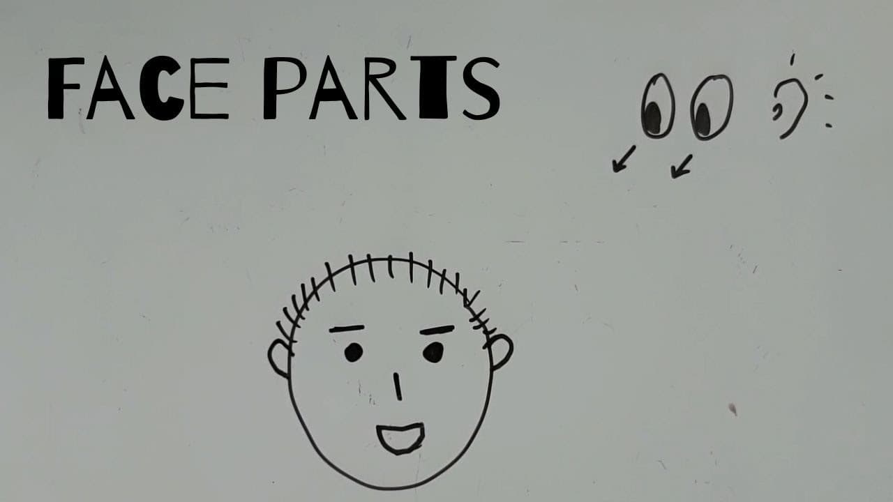 Face Parts in Korean 👀👂 - Comprehensible Input Korean