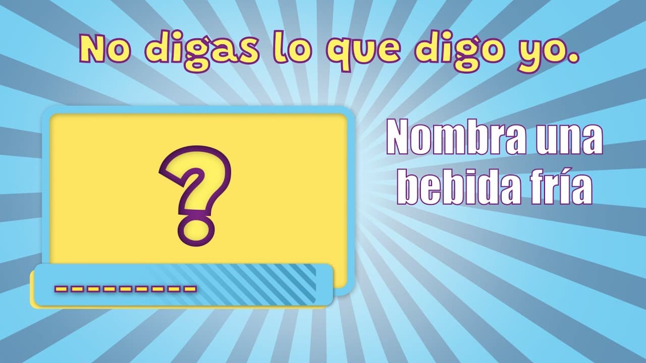 Spanish Food Vocabulary Game | Don't Say What I Say